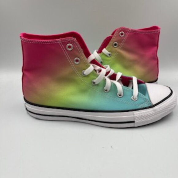 NEW Converse Chuck Taylor All Star Rainbow High Top Sneakers Women’s 7.5  kids 6 - Picture 6 of 11